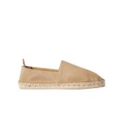 Beige Suede Espadrilles Scarosso , Beige , Heren