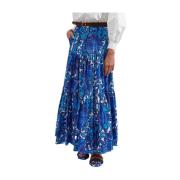 Big Skirt La DoubleJ , Blue , Dames