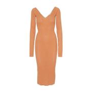 Jurk Remain Birger Christensen , Orange , Dames