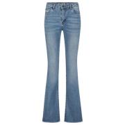 Flared Jeans, Klassieke Stijl Florez , Blue , Dames