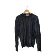 Pre-owned Cashmere tops Hermès Vintage , Blue , Dames