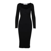 Daggebreide jurk IRO , Black , Dames