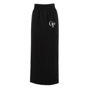 Zwarte Gaelle Longuette Rok Gaëlle Paris , Black , Dames