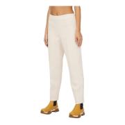 Taps toelopende broek Erika Cavallini , White , Dames