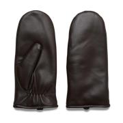 Chocolade Torte Leren Handschoenen Part Two , Black , Dames