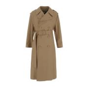 Trench Coats MM6 Maison Margiela , Beige , Dames