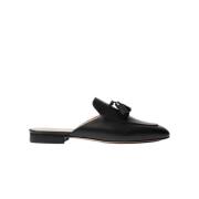 Stijlvolle Tassel Muiltjes Scarosso , Black , Dames