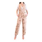 Overall Twinset , Beige , Dames