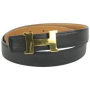 Tweedehands riem Hermès Vintage , Black , Dames