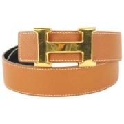 Tweedehands riem Hermès Vintage , Brown , Dames