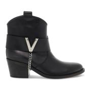 Ankle Boots Via Roma 15 , Black , Dames