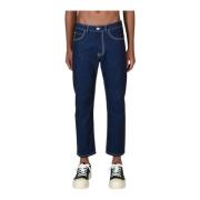 Stijlvolle Cropped Jeans voor Mannen Marni , Blue , Heren
