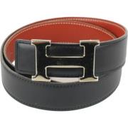 Tweedehands riem Hermès Vintage , Black , Dames