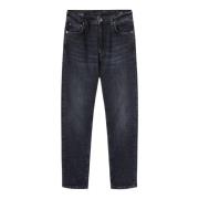 Stijlvolle Cropped Jeans voor Vrouwen Dondup , Black , Dames