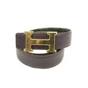 Tweedehands riem Hermès Vintage , Brown , Dames