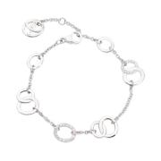 Wit Rhodium en Diamant Brera Armband Pomellato , Gray , Dames