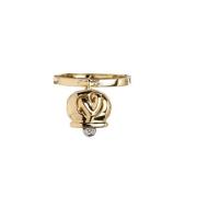 Gouden Bel Diamanten Ring Chantecler , Yellow , Dames