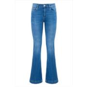 Denim Superstretch Flared Jeans Nenette , Blue , Dames