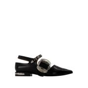 Ballerinas Toga Pulla , Black , Dames