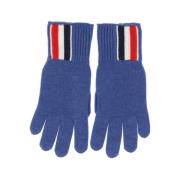 Jersey Stitch Handschoenen, L M IN Thom Browne , Blue , Unisex