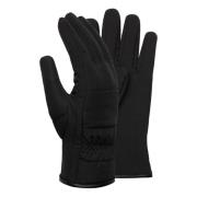 Gewatteerde handschoenen van technische stof Boggi Milano , Black , He...