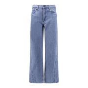 Blauwe Denim Jeans - Upgrade Jouw Stijl A.p.c. , Blue , Dames