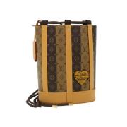 Pre-owned Canvas louis-vuitton-bags Louis Vuitton Vintage , Brown , Da...