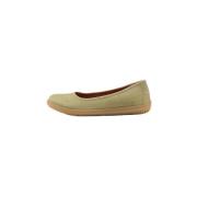 Ballerinas Nature Footwear , Green , Dames