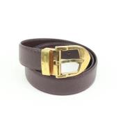 Ongebruikte Riem Louis Vuitton Vintage , Brown , Dames