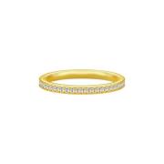 Infinity Ring - Goud Julie Sandlau , Yellow , Dames