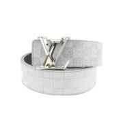 Tweedehands riem Louis Vuitton Vintage , Gray , Dames