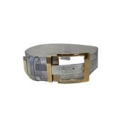 Pre-owned Fabric belts Dolce & Gabbana Pre-owned , Yellow , Dames