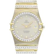 Pre-owned White Gold watches Omega Vintage , Yellow , Dames
