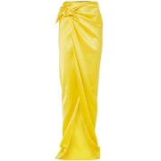 Maxi Skirts Balenciaga , Yellow , Dames