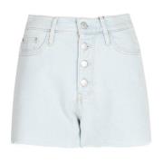 Eenvoudige Stijl Shorts Calvin Klein , Blue , Dames