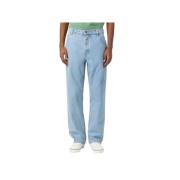 Vintage Blauwe Thomasville Dim Dickies , Blue , Heren