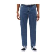 Blauwe Garyville Jeans Dickies , Blue , Heren
