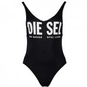 Eendelig badpak Diesel , Black , Dames