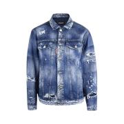 Denim Herenjack Dsquared2 , Blue , Heren