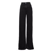 Flared Jeans voor vrouwen Givenchy , Black , Dames
