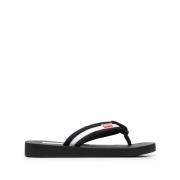 Zwarte Stijlvolle Sandalen Kenzo , Black , Heren