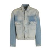 Denim Jack voor Heren Kenzo , Blue , Heren