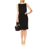 Mouwloze Jurk Max Mara , Black , Dames