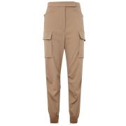 Kameel Cargo Broek Max Mara , Brown , Dames