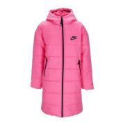 Repel Hooded Parka in Pinksicle/Zwart Nike , Pink , Dames
