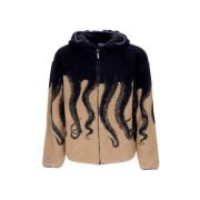 Faux Fur Shearling Jackets Octopus , Brown , Heren
