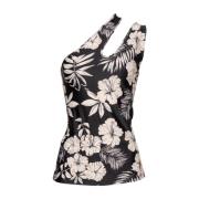 Stijlvolle Top Pinko , Black , Dames