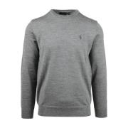 Merinowollen Trui Polo Ralph Lauren , Gray , Heren