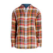 Stijlvolle Casual Overhemden Polo Ralph Lauren , Orange , Dames