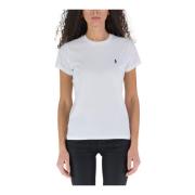 T-Shirts Polo Ralph Lauren , White , Dames